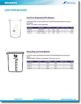 Image: Wilmad-LabGlass Laboratory Glassware Beakers