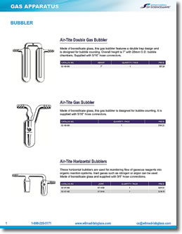 Image: Wilmad-LabGlass Laboratory Glassware Gas Apparatuses