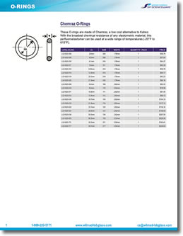 Image:  Wilmad-LabGlass Laboratory Glassware O-Rings