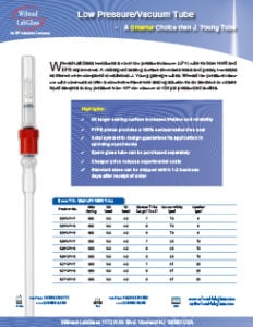 image: Wilmad-LabGlass Low Pressure Vacuum Tube