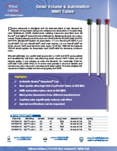 Image: Wilmad-LabGlass Small Volume & Automation NMR Tubes