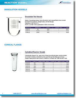 Image: Wilmad-LabGlass Laboratory Glassware Reaction Vessels