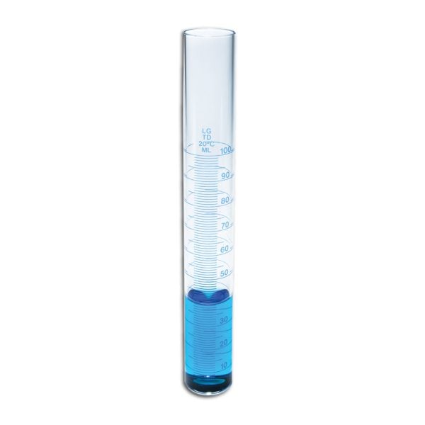 Graduated Glass Cylinder, 100mL, 1mL Subdivisions - ATS Life Sciences