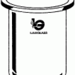 LG-8082 Reaction Vessel, Cylindrical, Flat Flange Photo