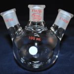LG-7331, & ML-1130 Flask, Round Bottom, Three Neck, Outer Joint Photo