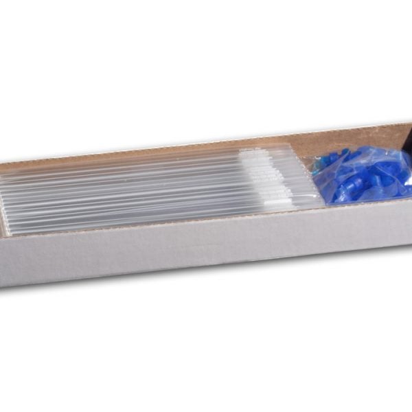 Disposable Aluminum 10 Angel Tube Foil Pan 100pk