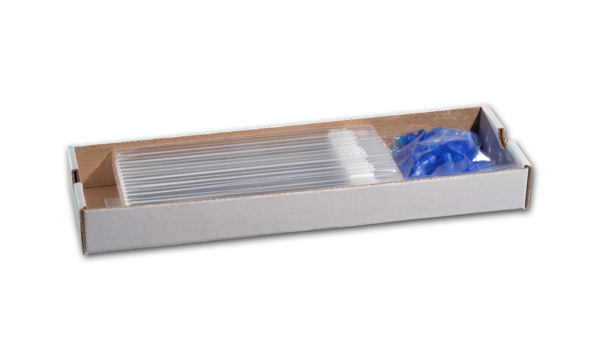 5 mm NMR Economy Sample Tube w/ Cap, 7" L 100 Pk, HighThroughput ATS